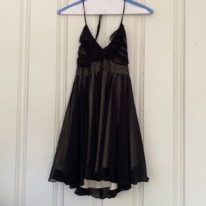 Ark&Co Sheer black cocktail dress